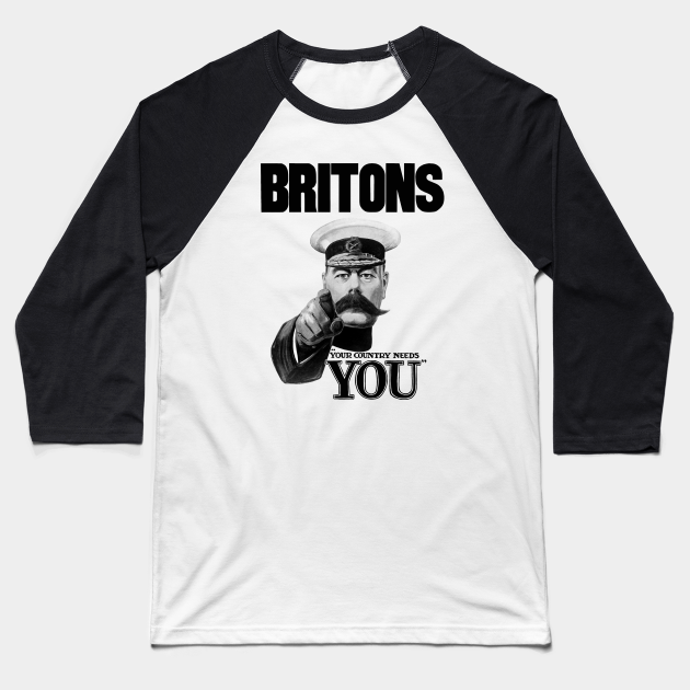 Britons Your Country Needs You Lord Kitchener Propaganda Baseball
